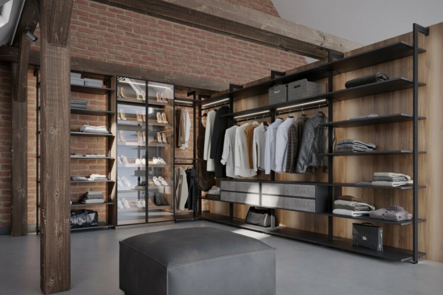 Minimalistyczne i klasyczne szafy do garderoby